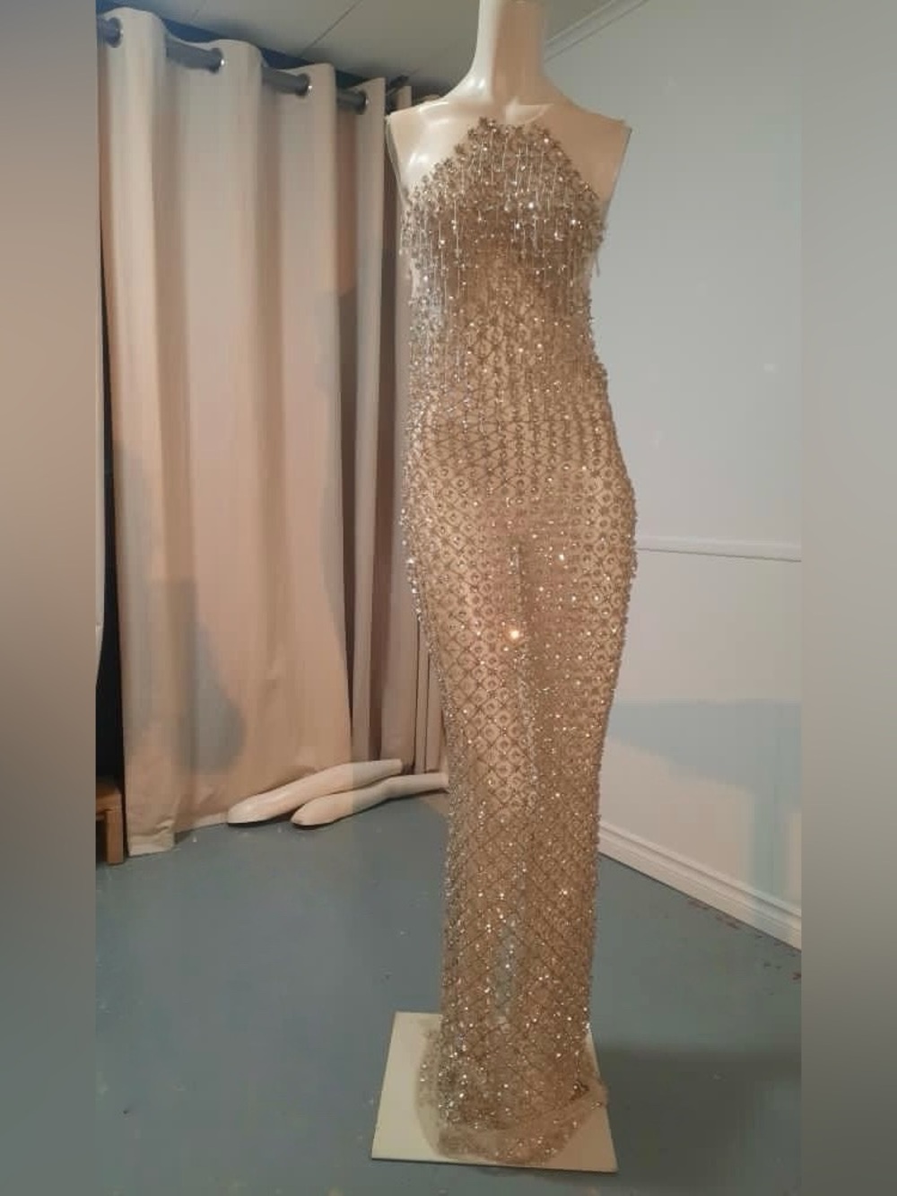 Ekaj Couture Crystal Pageant Evening Gown